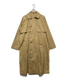 TISSU（ティシュ）の古着「ハイデンシティ エフォートレストレンチコート」｜ベージュ