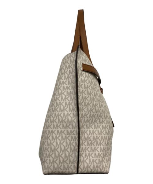 MICHAEL KORS（マイケルコース）MICHAEL KORS (マイケルコース) エミリアトートバッグ アイボリー×ブラウン サイズ:不明の古着・服飾アイテム