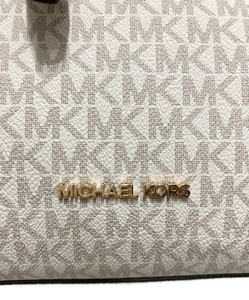 MICHAEL KORS（マイケルコース）MICHAEL KORS (マイケルコース) エミリアトートバッグ アイボリー×ブラウン サイズ:不明の古着・服飾アイテム