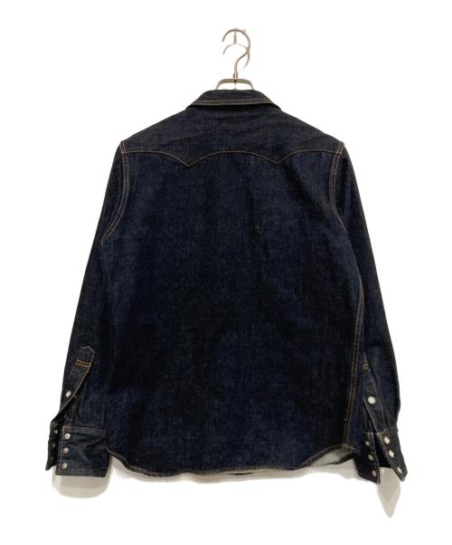 STUDIO D'ARTISAN（ステュディオダルチザン）STUDIO D'ARTISAN (ステュディオダルチザン) 14ozデニムウエスタンシャツ インディゴ サイズ:38の古着・服飾アイテム