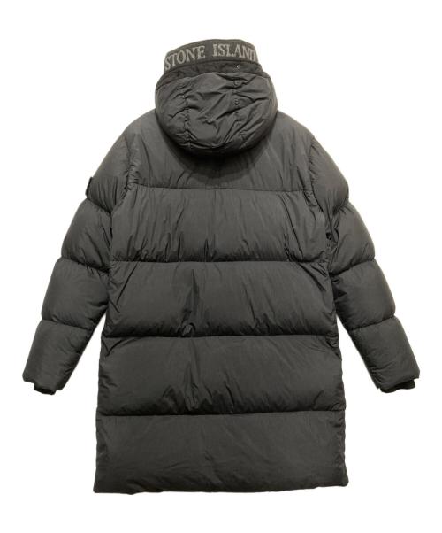 STONE ISLAND（ストーンアイランド）STONE ISLAND (ストーンアイランド) GARMENT DYED CRINKLE REPS NY DOWN ブラック サイズ:Mの古着・服飾アイテム