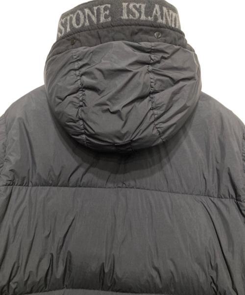 STONE ISLAND（ストーンアイランド）STONE ISLAND (ストーンアイランド) GARMENT DYED CRINKLE REPS NY DOWN ブラック サイズ:Mの古着・服飾アイテム