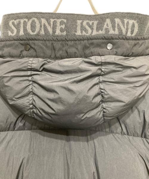 STONE ISLAND（ストーンアイランド）STONE ISLAND (ストーンアイランド) GARMENT DYED CRINKLE REPS NY DOWN ブラック サイズ:Mの古着・服飾アイテム