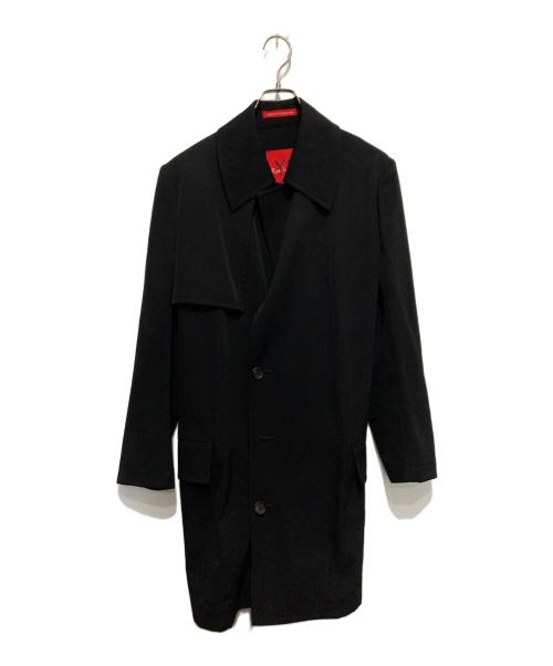 Y's Red Label（ワイズレッドレーベル）Y's Red Label (ワイズレッドレーベル) ウールトレンチコート ブラック サイズ:3の古着・服飾アイテム