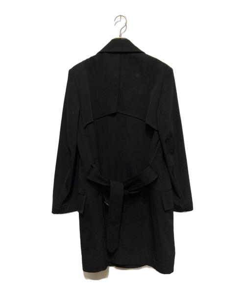 Y's Red Label（ワイズレッドレーベル）Y's Red Label (ワイズレッドレーベル) ウールトレンチコート ブラック サイズ:3の古着・服飾アイテム