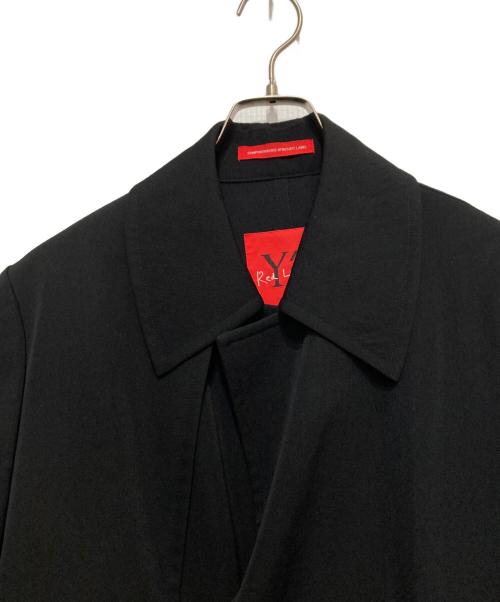 Y's Red Label（ワイズレッドレーベル）Y's Red Label (ワイズレッドレーベル) ウールトレンチコート ブラック サイズ:3の古着・服飾アイテム