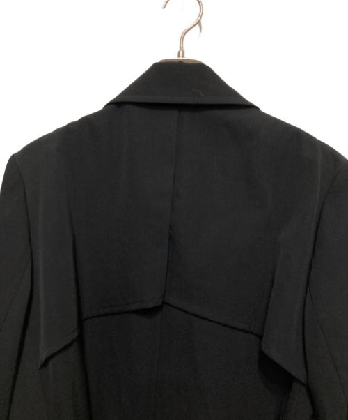 Y's Red Label（ワイズレッドレーベル）Y's Red Label (ワイズレッドレーベル) ウールトレンチコート ブラック サイズ:3の古着・服飾アイテム