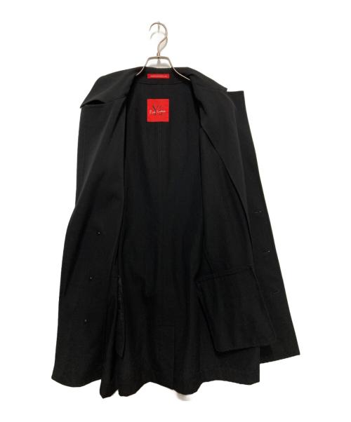 Y's Red Label（ワイズレッドレーベル）Y's Red Label (ワイズレッドレーベル) ウールトレンチコート ブラック サイズ:3の古着・服飾アイテム