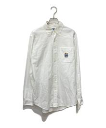POLO RALPH LAUREN（ポロ・ラルフローレン）の古着「RALPH＆RICKY ベア シャツ」｜ホワイト