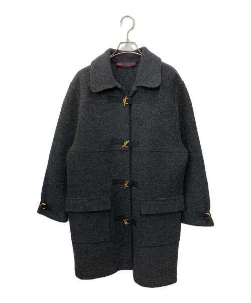 OLD ENGLAND（オールドイングランド）OLD ENGLAND (オールドイングランド) マンテル金具ウールコート グレー サイズ:不明　の古着・服飾アイテム