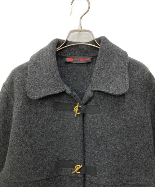 OLD ENGLAND（オールドイングランド）OLD ENGLAND (オールドイングランド) マンテル金具ウールコート グレー サイズ:不明　の古着・服飾アイテム