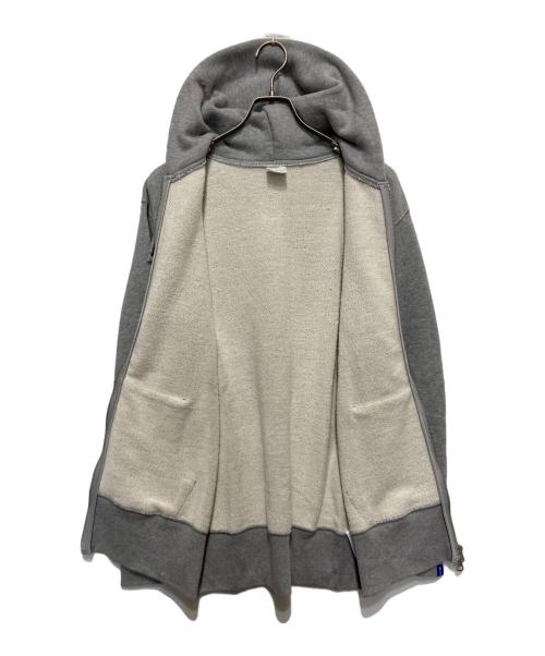 LOOPWHEELER（ループウィラー）LOOPWHEELER (ループウィラー) ジップアップパーカー グレー サイズ:Lの古着・服飾アイテム