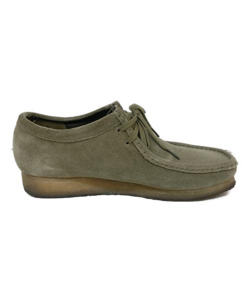 CLARKS（クラークス）CLARKS (クラークス) BEAUTY&YOUTH (ビューティーアンドユース) 別注ワラビー グリーン サイズ:26.5の古着・服飾アイテム