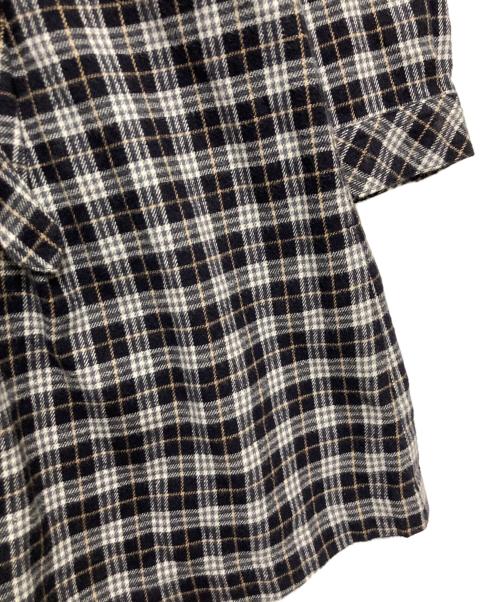 BURBERRY BLUE LABEL（バーバリー ブルー レーベル）BURBERRY BLUE LABEL (バーバリー ブルー レーベル) チェックシャツワンピース ネイビー サイズ:38の古着・服飾アイテム