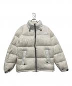 THE NORTH FACEザ ノース フェイス）の古着「Undyed Nuptse Jacket」｜ホワイト