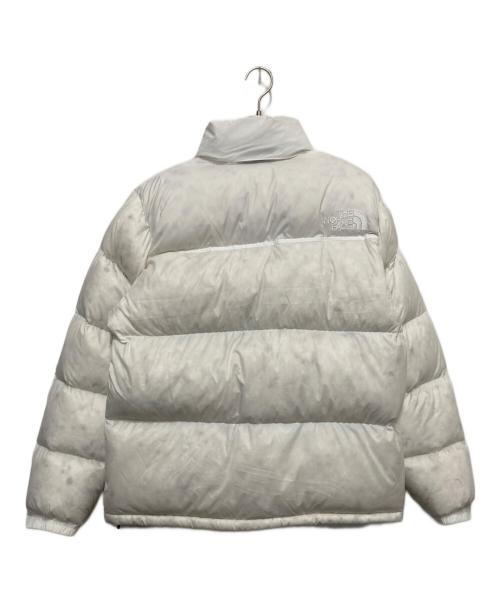 THE NORTH FACE（ザ ノース フェイス）THE NORTH FACE (ザ ノース フェイス) Undyed Nuptse Jacket ホワイト サイズ:XLの古着・服飾アイテム