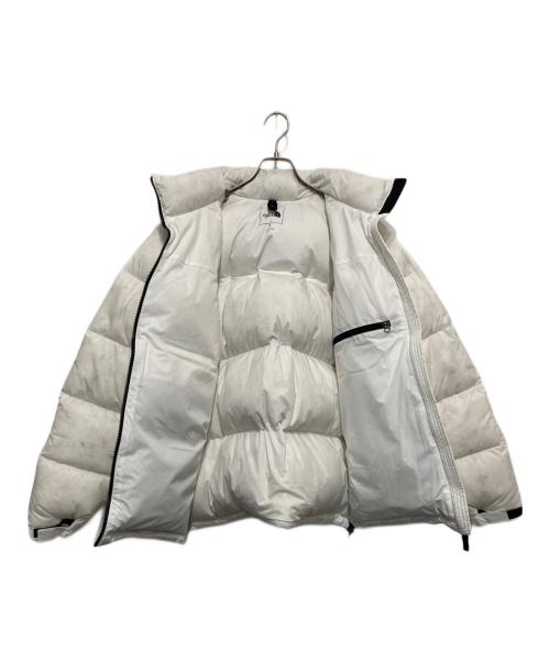 THE NORTH FACE（ザ ノース フェイス）THE NORTH FACE (ザ ノース フェイス) Undyed Nuptse Jacket ホワイト サイズ:XLの古着・服飾アイテム