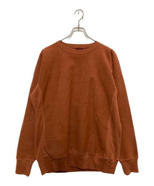 AURALEE（オーラリー）AURALEE (オーラリー) SUPER MILLED SWEAT P/O ブラウン サイズ:5の古着・服飾アイテム
