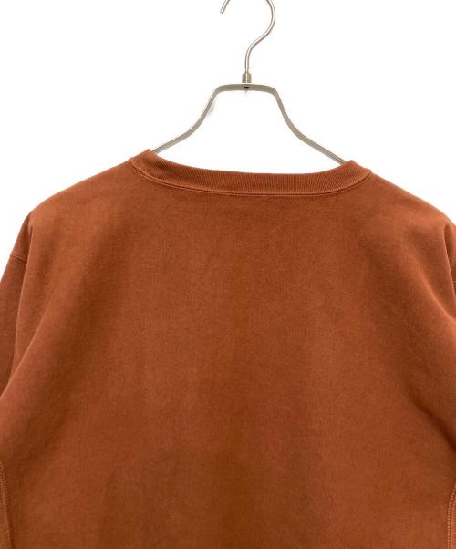 AURALEE（オーラリー）AURALEE (オーラリー) SUPER MILLED SWEAT P/O ブラウン サイズ:5の古着・服飾アイテム