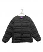 THE NORTHFACE PURPLELABELザ・ノースフェイス パープルレーベル）の古着「Down Cardigan」｜ブラック