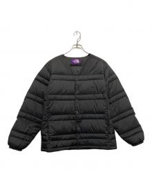 THE NORTHFACE PURPLELABEL（ザ・ノースフェイス パープルレーベル）の古着「Down Cardigan」｜ブラック