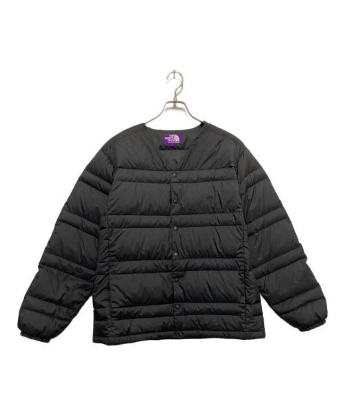 THE NORTHFACE PURPLELABEL（ザ・ノースフェイス パープルレーベル）THE NORTHFACE PURPLELABEL (ザ・ノースフェイス パープルレーベル) Down Cardigan ブラック サイズ:Lの古着・服飾アイテム