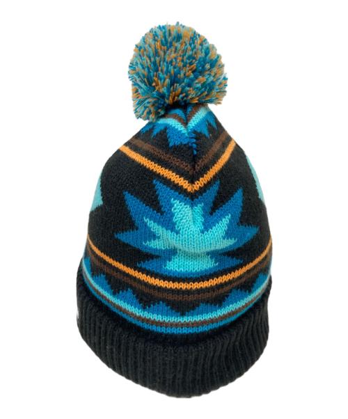 SUPREME（シュプリーム）Supreme (シュプリーム) Southwest Beanie ブラック×ブルーの古着・服飾アイテム