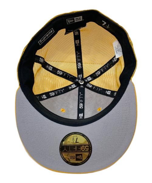 SUPREME（シュプリーム）Supreme (シュプリーム) New Era (ニューエラ) Box Logo Mesh cap イエローの古着・服飾アイテム