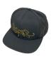 Supreme（シュプリーム）の古着「Handstyle 6-Panel Cap」｜ブラック