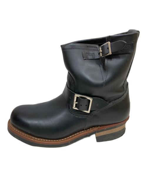 RED WING（レッドウィング）RED WING (レッドウィング) 8インチ ショートエンジニアブーツ ブラック サイズ:SIZE 7 1/2Dの古着・服飾アイテム