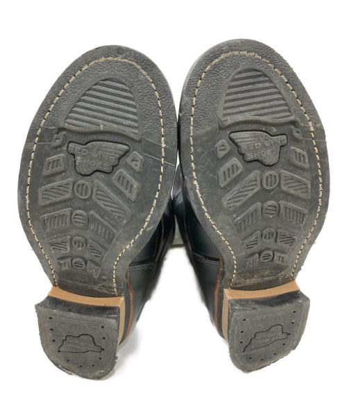 RED WING（レッドウィング）RED WING (レッドウィング) 8インチ ショートエンジニアブーツ ブラック サイズ:SIZE 7 1/2Dの古着・服飾アイテム