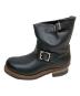 RED WING (レッドウィング) 8インチ ショートエンジニアブーツ ブラック サイズ:SIZE 7 1/2D：45000円