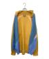 中古・古着 DIESEL (ディーゼル) モヘアジップアップニット オレンジ×ブルー サイズ:xs：12000円
