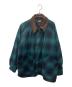 SUGAR CANE（シュガーケーン）の古着「OMBRE PLAID HEAVY FLANNEL HUNTING JACKET」｜グリーン