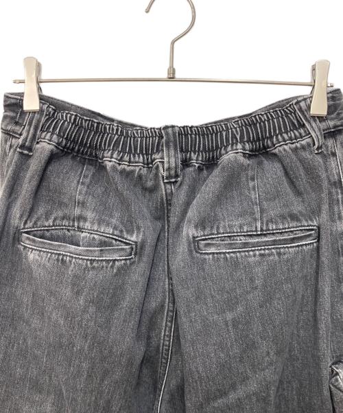 MAISON SPECIAL（メゾンスペシャル）MAISON SPECIAL (メゾンスペシャル) Big Pocket 2WAY Denim Wide Cargo Pants ブラック サイズ:1の古着・服飾アイテム