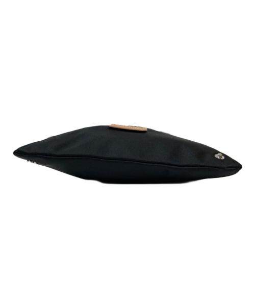 MM6 Maison Margiela（エムエムシックスメゾンマルジェラ）MM6 Maison Margiela (エムエムシックスメゾンマルジェラ) ジャパニーズ サテン ミニバッグ ブラックの古着・服飾アイテム