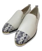 COLE HAAN GRAND AMBITIONコールハーングランドアンビション）の古着「ローファー」｜アイボリー