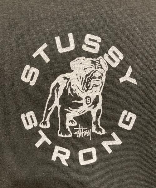 stussy（ステューシー）stussy (ステューシー) Strong Mac Tee Pigment Dyed ブラック サイズ:Sの古着・服飾アイテム
