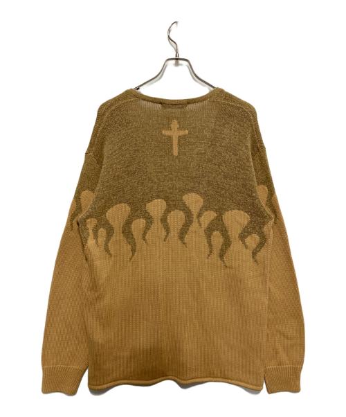 roarguns（ロアーガンズ）roarguns (ロアーガンズ) 5 GG NTERSIA KNIT ブラウン サイズ:2の古着・服飾アイテム