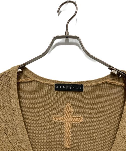 roarguns（ロアーガンズ）roarguns (ロアーガンズ) 5 GG NTERSIA KNIT ブラウン サイズ:2の古着・服飾アイテム