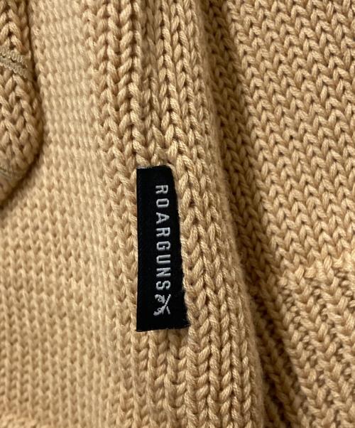 roarguns（ロアーガンズ）roarguns (ロアーガンズ) 5 GG NTERSIA KNIT ブラウン サイズ:2の古着・服飾アイテム
