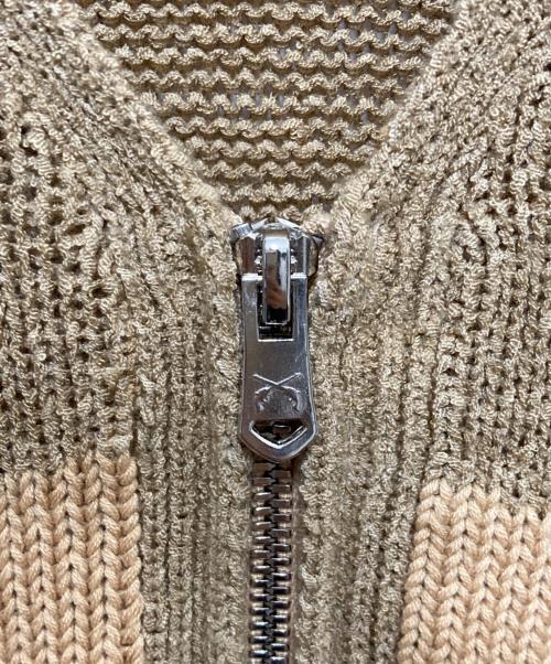 roarguns（ロアーガンズ）roarguns (ロアーガンズ) 5 GG NTERSIA KNIT ブラウン サイズ:2の古着・服飾アイテム
