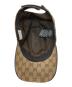 中古・古着 GUCCI (グッチ) オリジナルGGキャンバス ベースボール キャップ ブラウン サイズ:L59：25000円