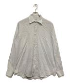 HERMESエルメス）の古着「チェックシャツ」｜グレー