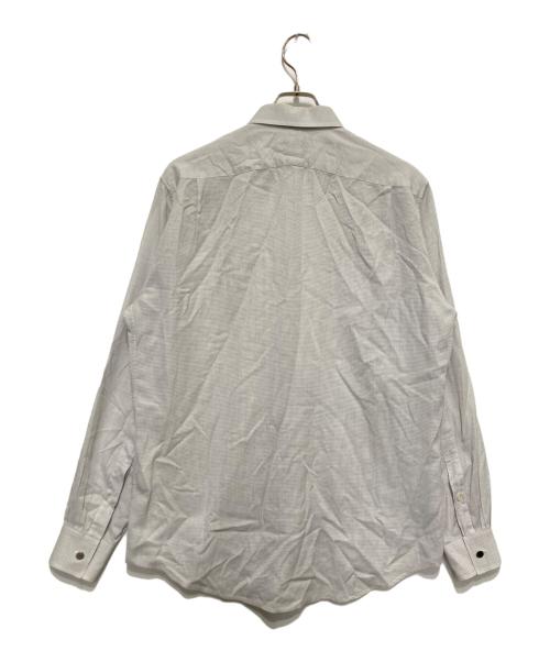 HERMES（エルメス）HERMES (エルメス) チェックシャツ グレー サイズ:41の古着・服飾アイテム