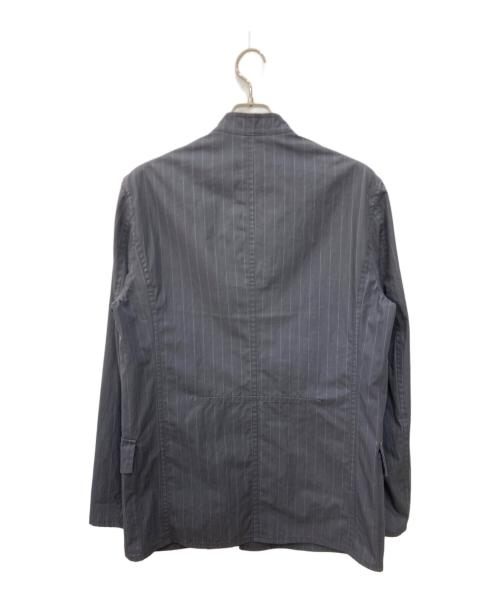 HERMES（エルメス）HERMES (エルメス) M-65 STRIPE FIELD JACKET ネイビー サイズ:48の古着・服飾アイテム