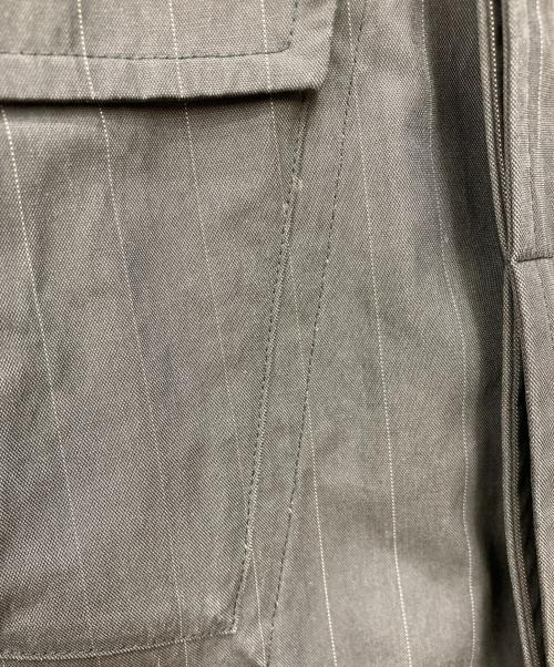 HERMES（エルメス）HERMES (エルメス) M-65 STRIPE FIELD JACKET ネイビー サイズ:48の古着・服飾アイテム
