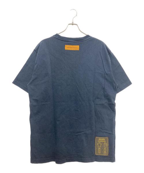LOUIS VUITTON（ルイ ヴィトン）LOUIS VUITTON (ルイ ヴィトン) インサイドアウト クルーネックTシャツ ネイビー サイズ:XXLの古着・服飾アイテム