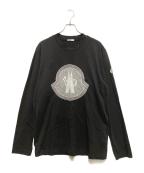 MONCLERモンクレール）の古着「T-SHIRT MANICA LUNGA L/S」｜ブラック