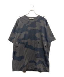 STONE ISLAND（ストーンアイランド）の古着「Structured Mercerised Jersey T-Shirt」｜グレー